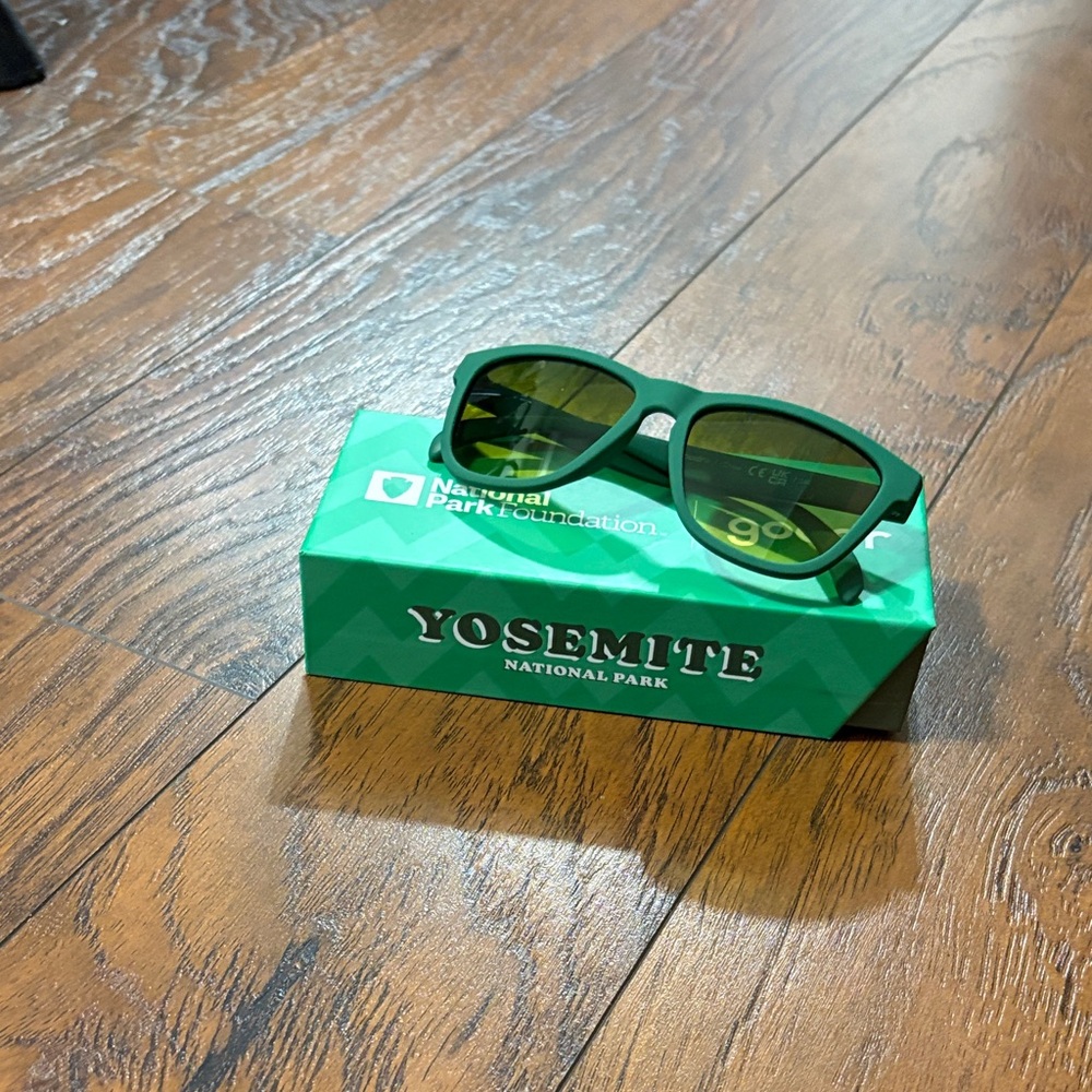 Goodr Yosemite National Park Green Sunglasses